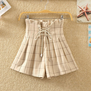 Shorts de Cinta Cintura alta