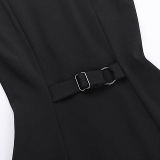 European And American Style Graceful Vest Basic Dress