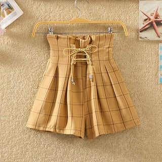 Shorts de Cinta Cintura alta