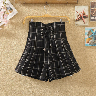 Shorts de Cinta Cintura alta