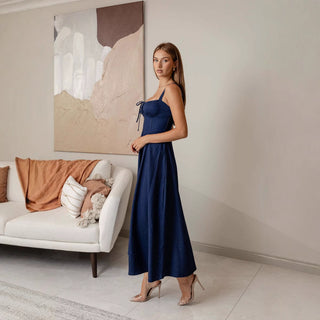 Vestido midi jeans
