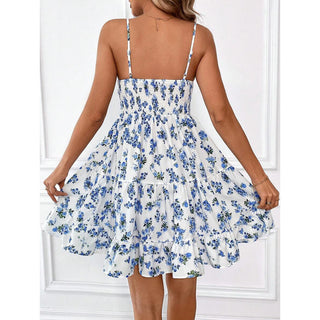 Vestido curto floral
