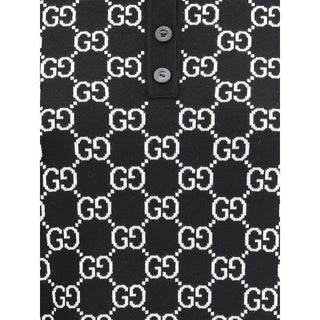 Gucci Black Wool Oves Aries Dress Shirt