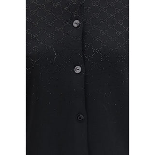 Gucci Black Wool Cardigan
