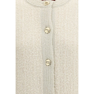 Gucci Beige Wool Cardigan
