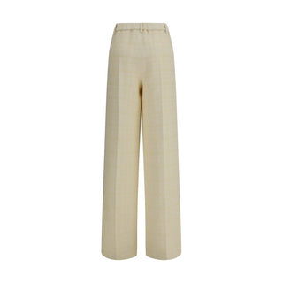 Gucci Beige Cotton Dress Pants