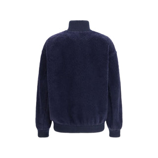 Prada Blue Polyamide Full-Length Jacket