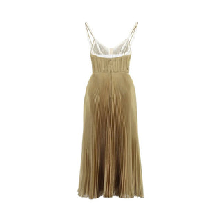 Prada Gold Polyester Casual Dress