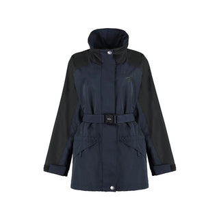 Prada Blue Polyamide Full-Length Jacket