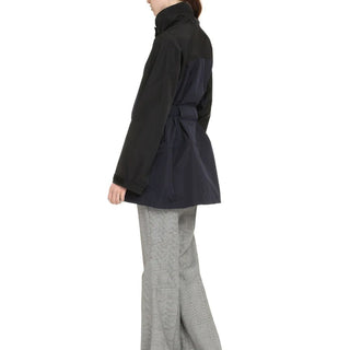 Prada Blue Polyamide Full-Length Jacket