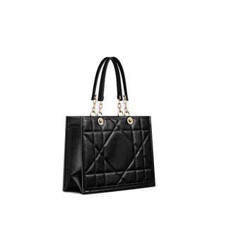 Dior Black Leather Tote Bag