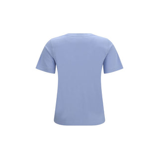 Burberry Blue Cotton T-Shirt