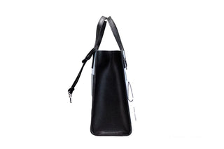 Marc Jacobs Grind Mini Blue Heaven Colorblock Leather Tote Crossbody Bag Purse