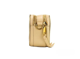 Marc Jacobs The Moto Shot 21 Curds Leather Camera Crossbody Purse Bag