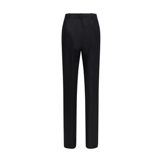 Gucci Black Silk Dress Pants