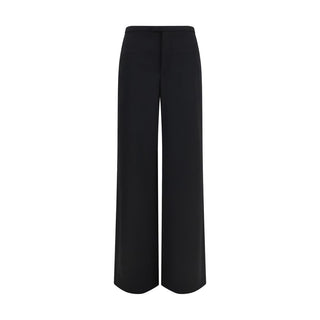 Gucci Black Wool Oves Aries Casual Pants