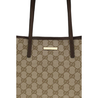 Gucci Beige Fabric Handbag