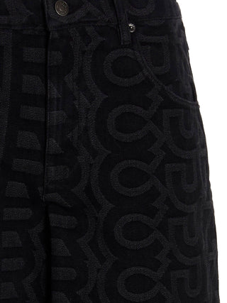Marc Jacobs Black Cotton Jeans Denim