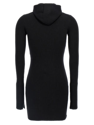 Fendi Black Wool Short Dress