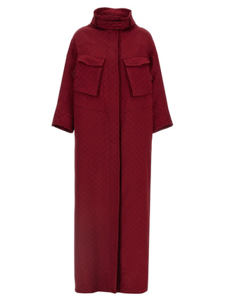 Gucci Red Viscose Coat