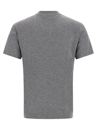 Fendi Gray Cotton T-Shirt