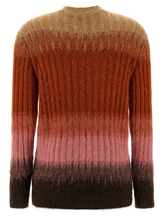 Fendi Multicolor Wool Cardigan