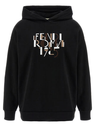 Fendi Black Cotton Sweatshirt