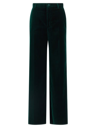 Gucci Bicolor Cotton Casual Pants