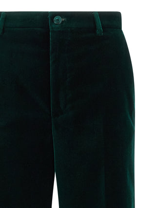 Gucci Bicolor Cotton Casual Pants