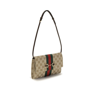 Gucci Brown Fabric Wallet