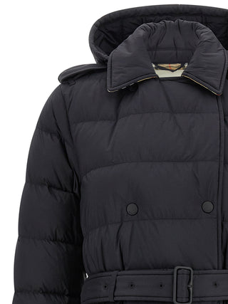 Burberry Black Polyamide Coat