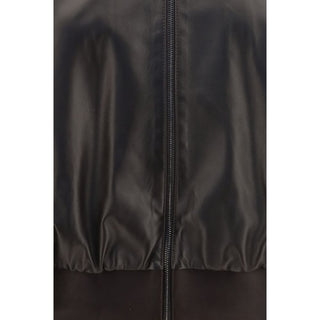 Gucci Brown Lamb Ovis Aries Bomber