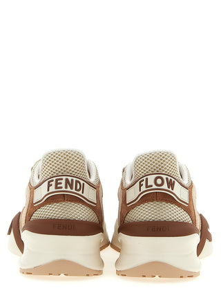 Fendi Multicolor Polyamide Athletic Sneakers