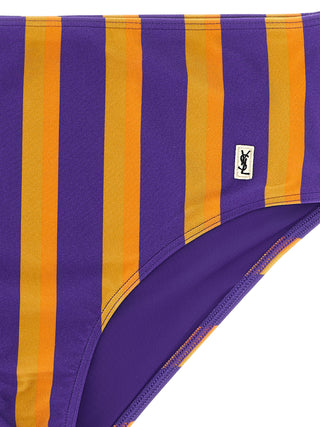 Saint Laurent Multicolor Polyamide Swim Briefs