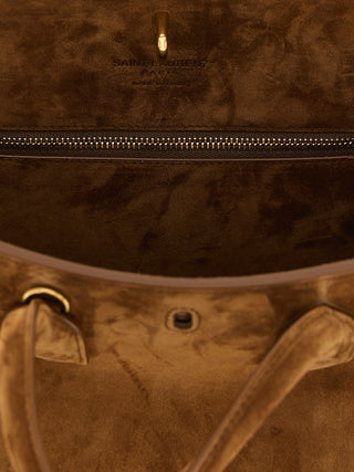 Saint Laurent Brown Calfskin Handbag