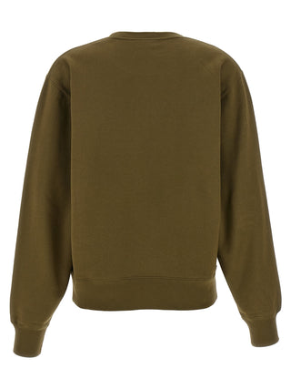 Saint Laurent Bicolor Cotton Sweatshirt
