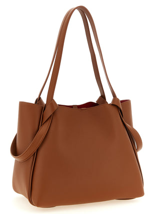 Christian Louboutin Brown Calfskin Tote Bag
