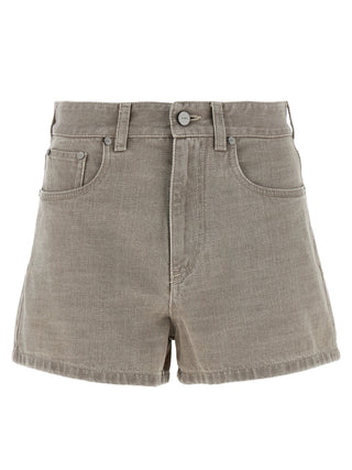 Fendi Beige Cotton Bermuda Shorts