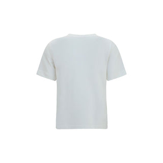 Burberry White Cotton T-Shirt