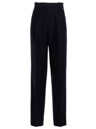 Gucci Blue Cashmere Casual Pants