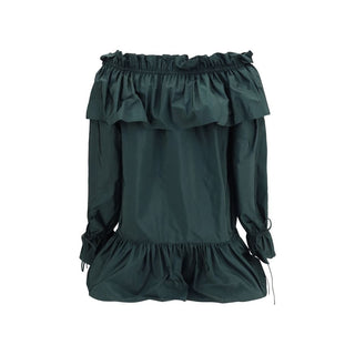 Saint Laurent Bicolor Polyamide Casual Dress