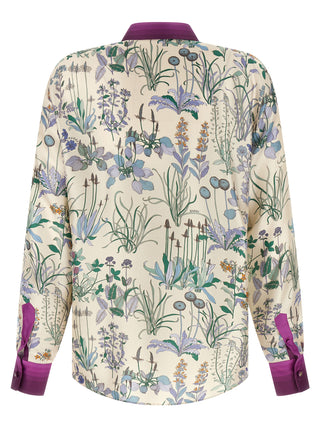 Gucci Multicolor Silk Blouse