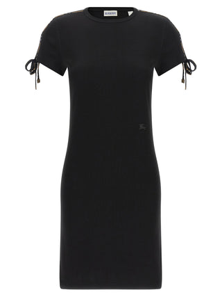 Burberry Black Cotton Short Dress