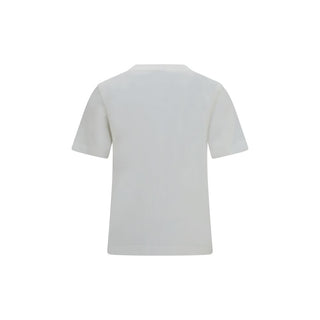 Burberry White Cotton T-Shirt