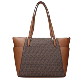 Michael Kors Brown Leather Shoulder Bag