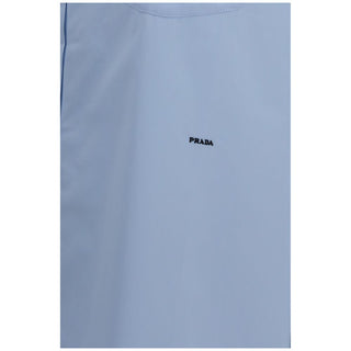 Prada Blue Cotton Shirt