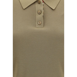 Burberry Bicolor Wool Oves Aries Polo Shirt