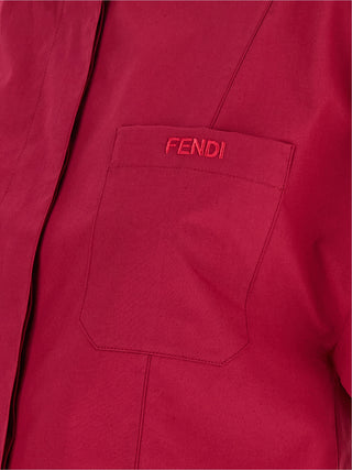 Fendi Multicolor Cotton Blouse