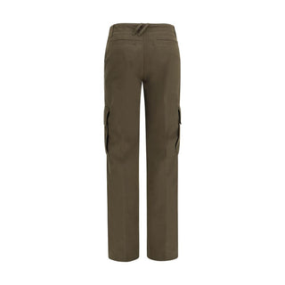 Burberry Bicolor Cotton Cargo Pants