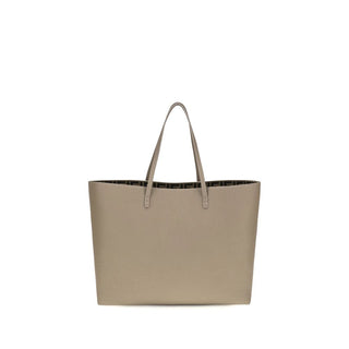 Fendi Beige Calf Leather Bos Taurus Shoulder Bag